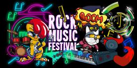 嘻哈音乐背景设计