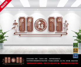 中医养身文化墙