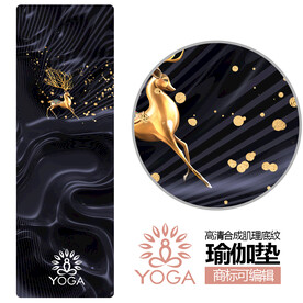 瑜伽垫抽象图案