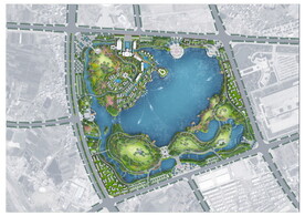 公园景观设计平面图