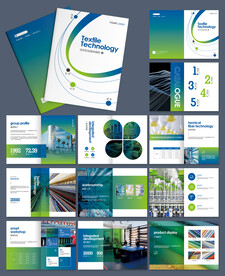 纺织企业招商宣传画册