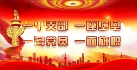 党支部宣传展板 