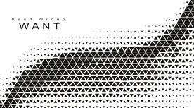 矢量渐变三角形图案