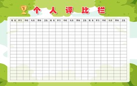 评比栏