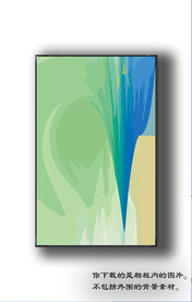 欧式抽象装饰画