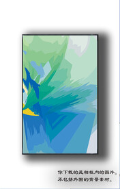 欧式抽象装饰画