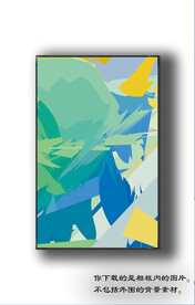 欧式抽象装饰画