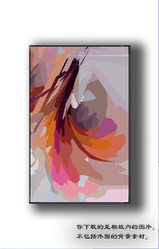 欧式抽象装饰画