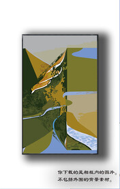 欧式抽象装饰画