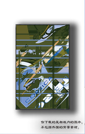 欧式抽象装饰画