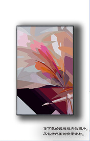 欧式抽象装饰画