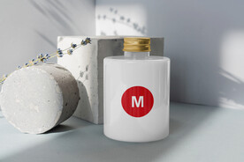 电商化妆品罐装盒长方形盒样机