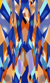 几何条渐变 色块