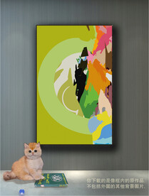 南美轻奢抽象装饰画