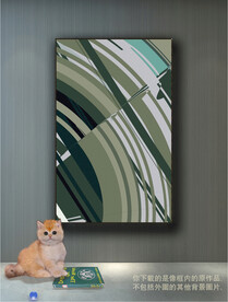 南美轻奢抽象装饰画