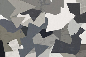 现代简约北欧轻奢几何抽象地毯