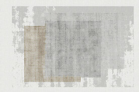 灰色现代北欧抽象地毯