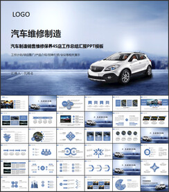 4S店轿车销售维修保养ppt