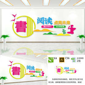 阅读文化墙