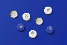 餐饮品牌设计样机  瓶盖