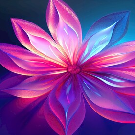 五颜六色的花朵