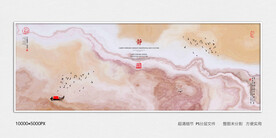 水墨画软膜天花