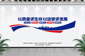 企业质量文化墙