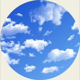蓝天白云