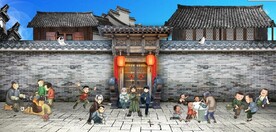 复古怀旧80后90后童年背景墙