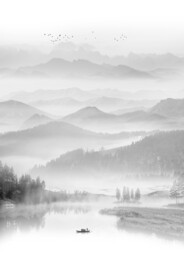 水墨山水画
