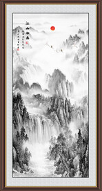 新中式水墨画