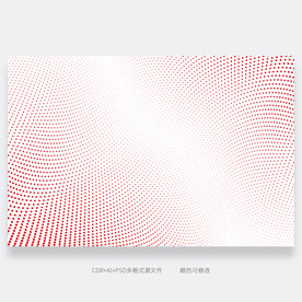 几何圆点变幻图案