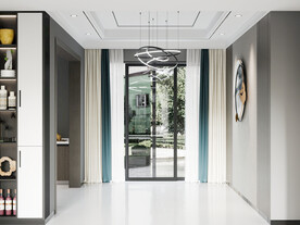 新中式餐厅场景