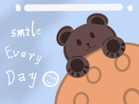 卡通 小熊 平面