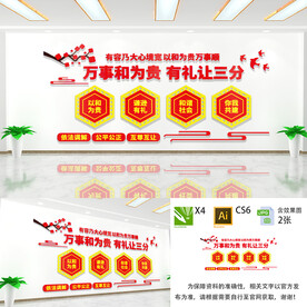 以和为贵调解室文化墙