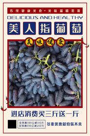 美人指葡萄 