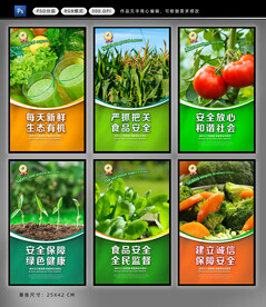 有机蔬菜海报