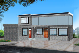 乡村别墅 小二层 农村节点