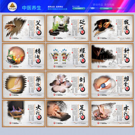 中医院文化墙