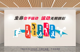 运动文化墙