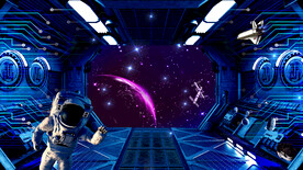 酒吧KTV星空背景墙