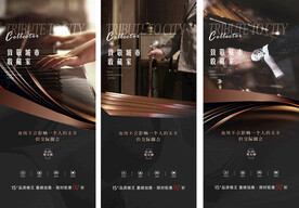 房地产圈层价值点微信海报