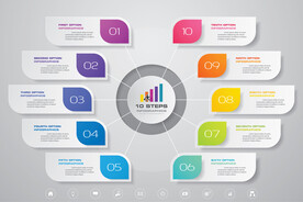 多彩数据信息图表