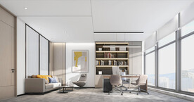 经理办公室效果图