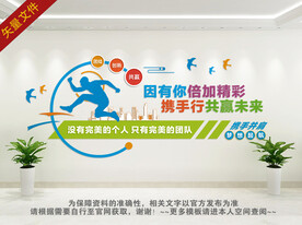 企业励志文化墙