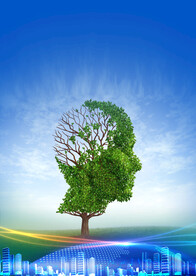  人与自然最强大脑设计海报 