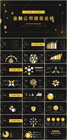 金融公司报告总结PPT