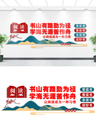 阅读文化墙