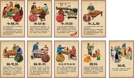 火锅系列挂画
