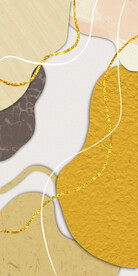 装饰画 抽象油墨画 彩绘